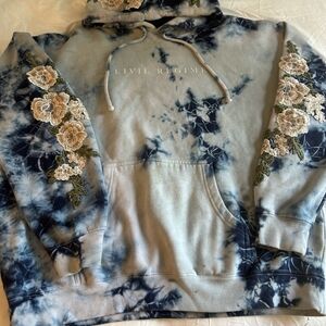 Civil Regime Marble And Roses Hoodie.